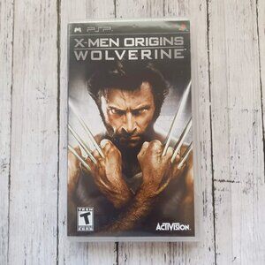 X-Men Wolverine Sony PSP 2009 Video Game, Case and Manual A+